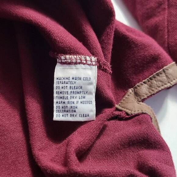 Vintage Polo Ralph Lauren LS Top Men's 2XL Dual Match Big Pony Leather Polo - Picture 11 of 11